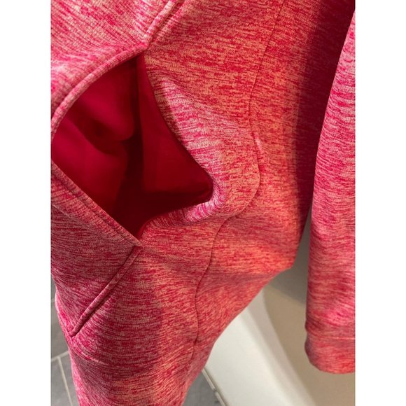 Under Armour XS Big Logo Space Dye Fleece Hoodie Sweatshirt - Picture 7 of 7